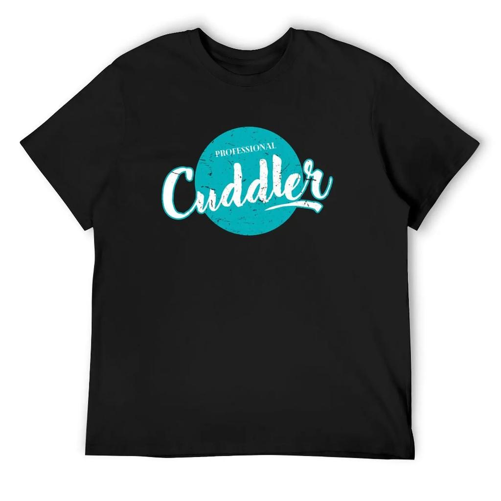 Professional Cuddler T-Shirt Sweat Korean Fashion Men'S T Shirts