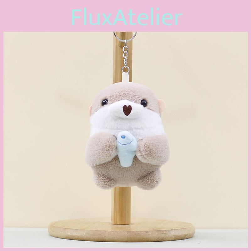 Cuddle Fish Cute Sea Otter Key Chain Cartoon Girl Backpack Pendant Decorative