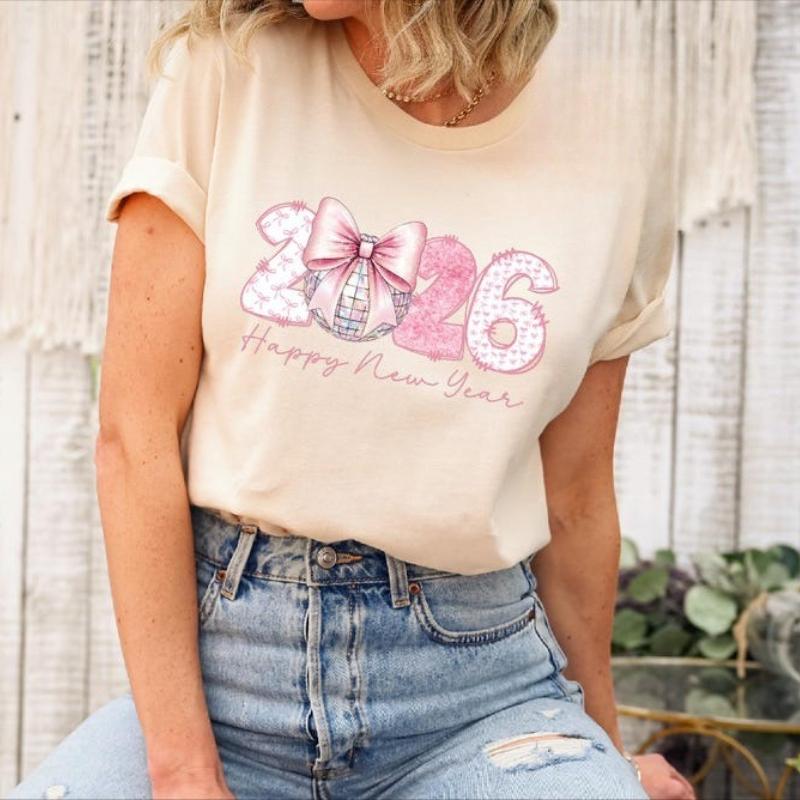 Happy New Year Shirt New Year Party Shirt New Year 2026 Shirt New Year Crew Shirt New Years Eve Shirt Hello 2026 Shirt Tee S