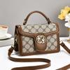 Bag messenger bag women's 2025 new retro flower portable shoulder bag fashionable versatile women's small square bag women's bag