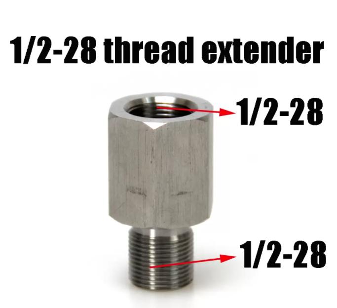 Buy 1/228 Thread Extender Fuel Filter Stainless Steel Thread Extension