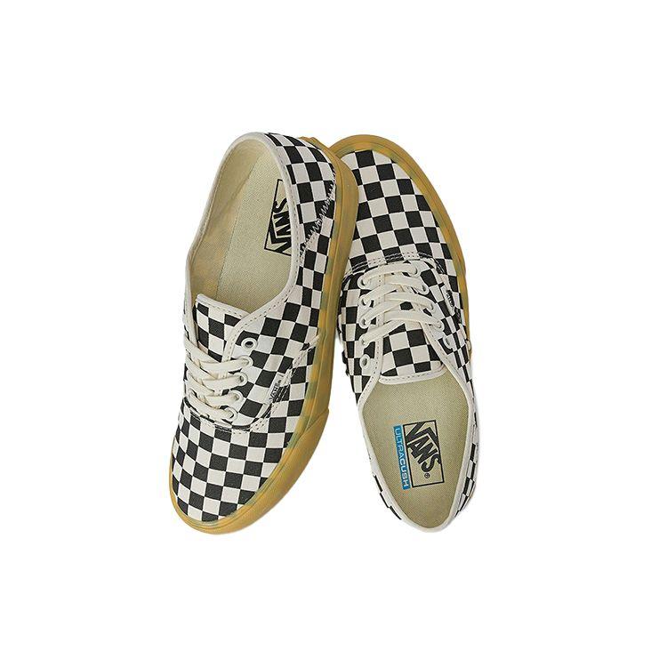 Vans Authentic SF Checkerboard - Black White Unisex Sneakers Marshmallow VN0A4BWT1KP