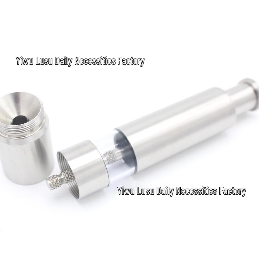 Ruční mlýnek na pepř z nerezové oceli 201 s mechanismem typu press a mlecím jádrem