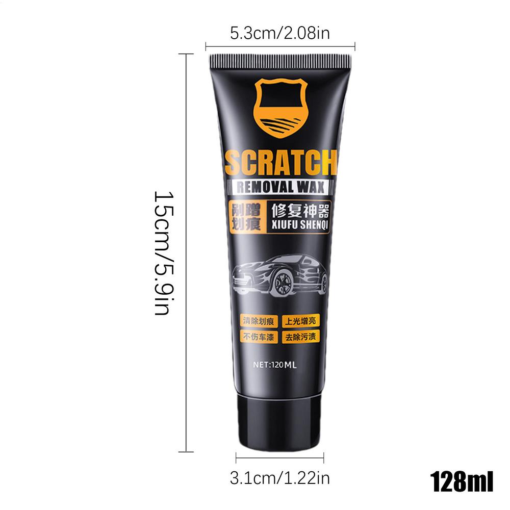 Polishing Wax For Car Polishing Compound For Cars Multi-purpose Wax With Sponge 128ml Wax For Deep Car Paint Scratch Repair