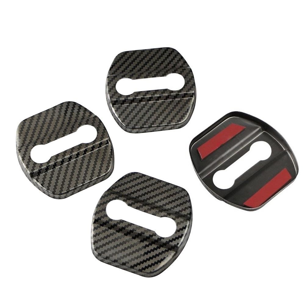 Car Door Lock Cover for Nissan Z Z33 Z34 350Z 370Z Fairlady Z GT4 Roadster NSport Car Interior Door Lock Buckle Protection Cover