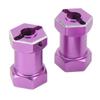 4PCS 12mm RC Wheel Hex Hub with 20mm Offset Extension Crawlers Wheel Hex Drive Adapter for 1Celsius10 RC Crawler Repairing and Upgrading