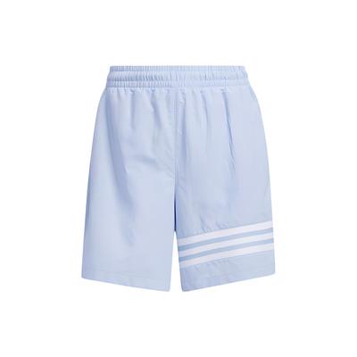 Originals Trefoil ADC Shorts With W Logo Patch And Striped Design Women Shorts Light-Pink Blue IP1762