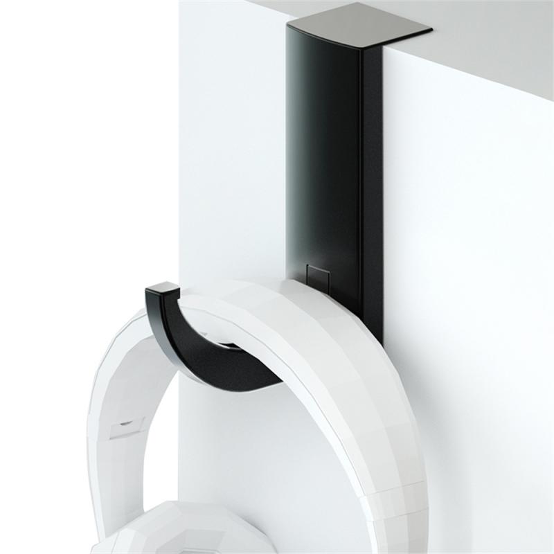 Hot Headphone Holder Hanger Wall PC Monitor Stand Durable Earphone Accessories Headset Hanger PC Monitor Holder Stand 2 Colors