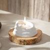 DIY Round Snake Pattern Candle Cup Silicone Mold For Aromatherapy Gypsum Silicone Candlestick Container Storage Box Resin Mold