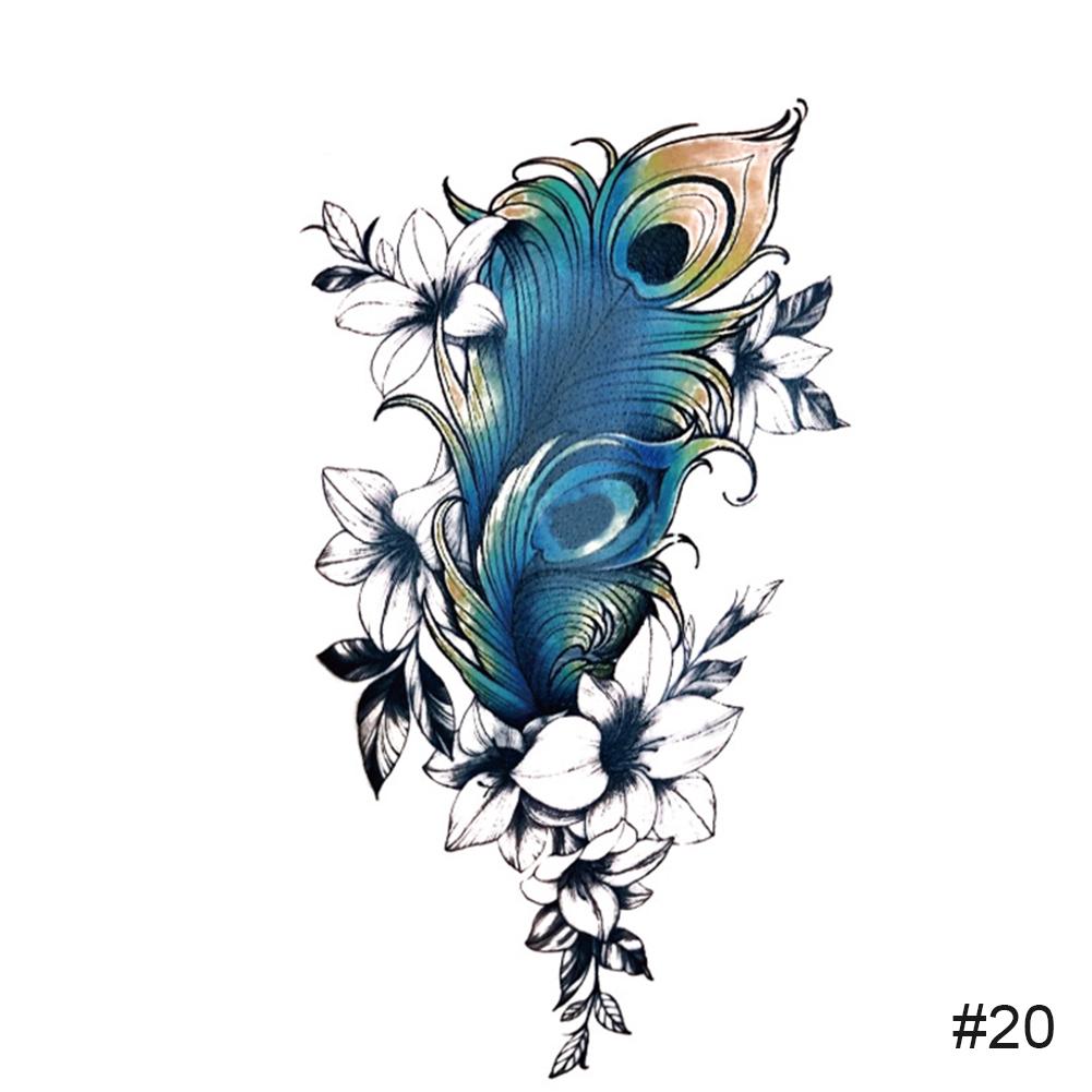 Temporary Small Fresh Colorful Tattoo Stickers Waterproof Long Lasting Tattoo Stickers Body Art Paste Painting Tattoo