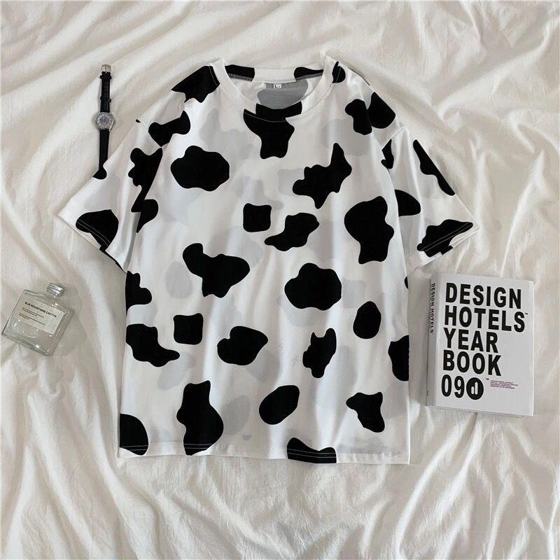 Buy Ladies T-shirt Cow Print T-shirt 