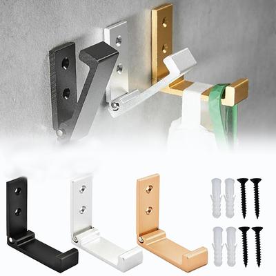 Bathroom Hanger Wall Coat Rack Hanging Hooks Hook Towel Key Towel Storage Hook Bathroom Bedroom Shelf Single Hook Bathroom