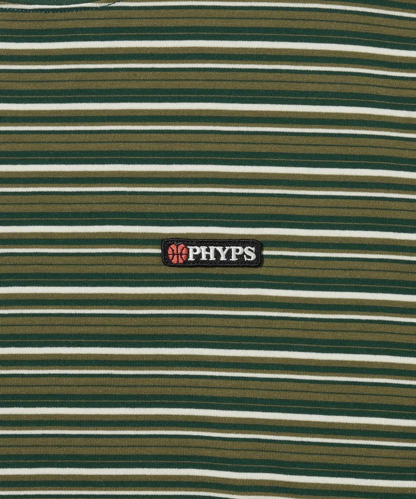 Physical Department Vintage Striped Long Sleeve_Green