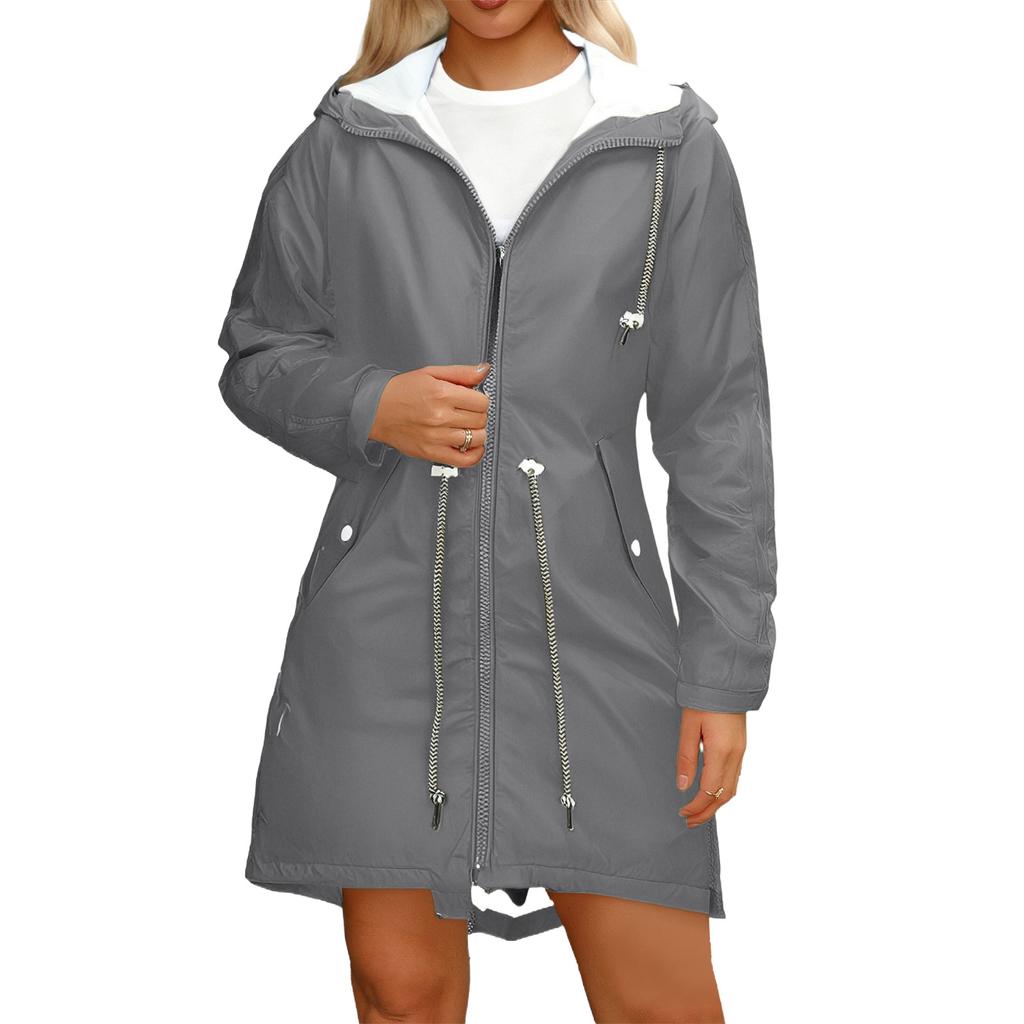 Women's Outdoor Mountaineering Waterproof Hooded Jacket