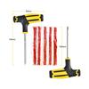 Tire Puncture Plug Vacuum Tire Tire Repair Kit Rubber Strips Car Tire Repair Tool Kit Studding Tool