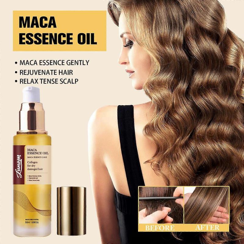 Keratin Hair Oil + Collagen & Argan Oil for Hair, Heat Protection, Deep Conditioner Repairing for Dry Damaged Hair, Restore Shine, Hydration