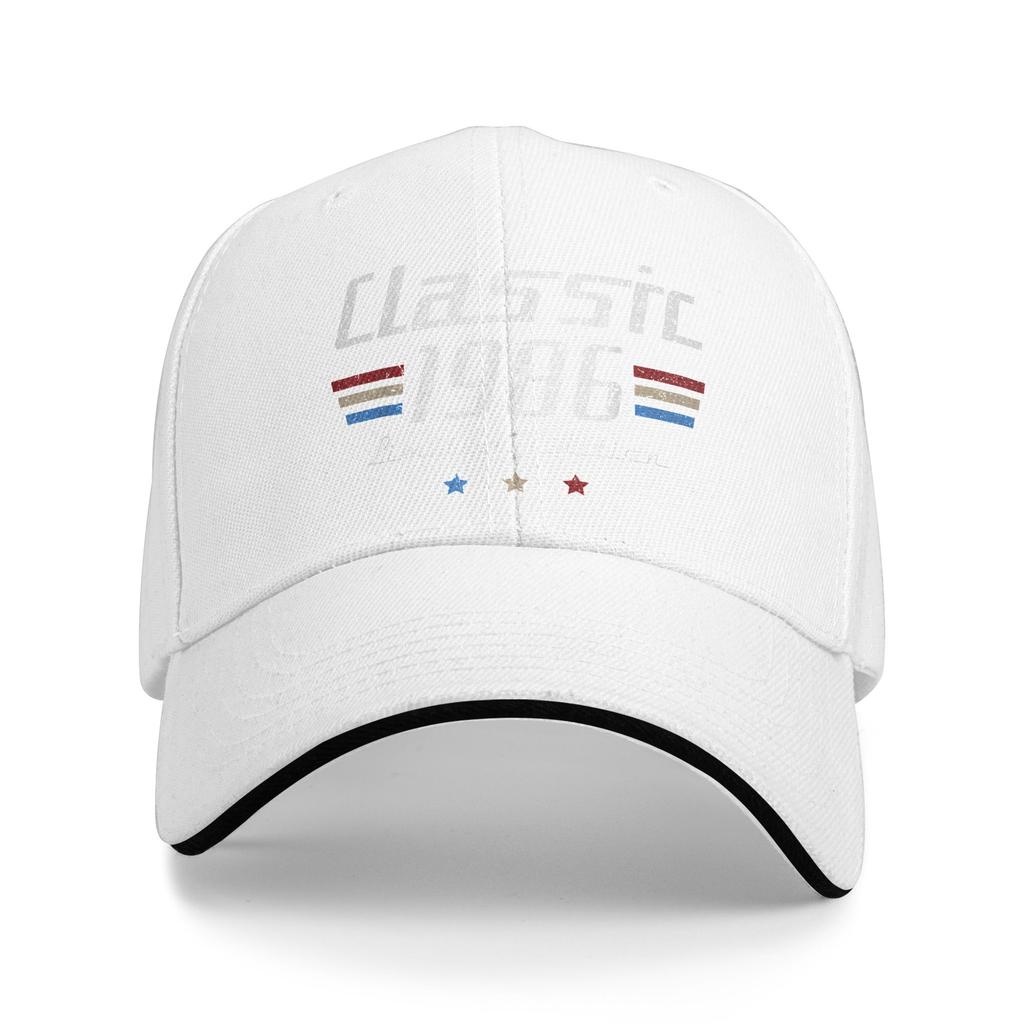 40 Year Old Gifts Vintage Classic 1986 40th Birthday Casual Baseball Cap  Tennis Skate Hip Hop Hats Summer Men Baseball Caps