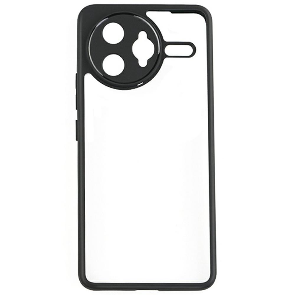 

Для Xiaomi Poco F7 Ultra 5G/Redmi K80 Pro 5G Чехол Противоударный ПК+ТПУ Прозрачная Задняя Крышка для Телефона A