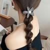 1PC Bowknot Braided Telephone Wire Hair Bands Ponytail Hair Rope Hair Weaving Artifact Elastic Band Hair Rope Hair Accessories