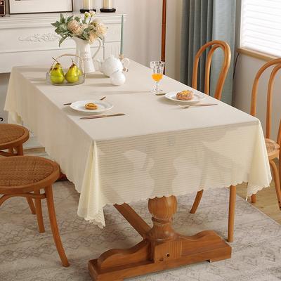 Henggang Ins Wind Chiffon Einfache Tischdecke Einfarbige Nachttisch Staubschutz Tuch Couchtischmatte Esstischdecke