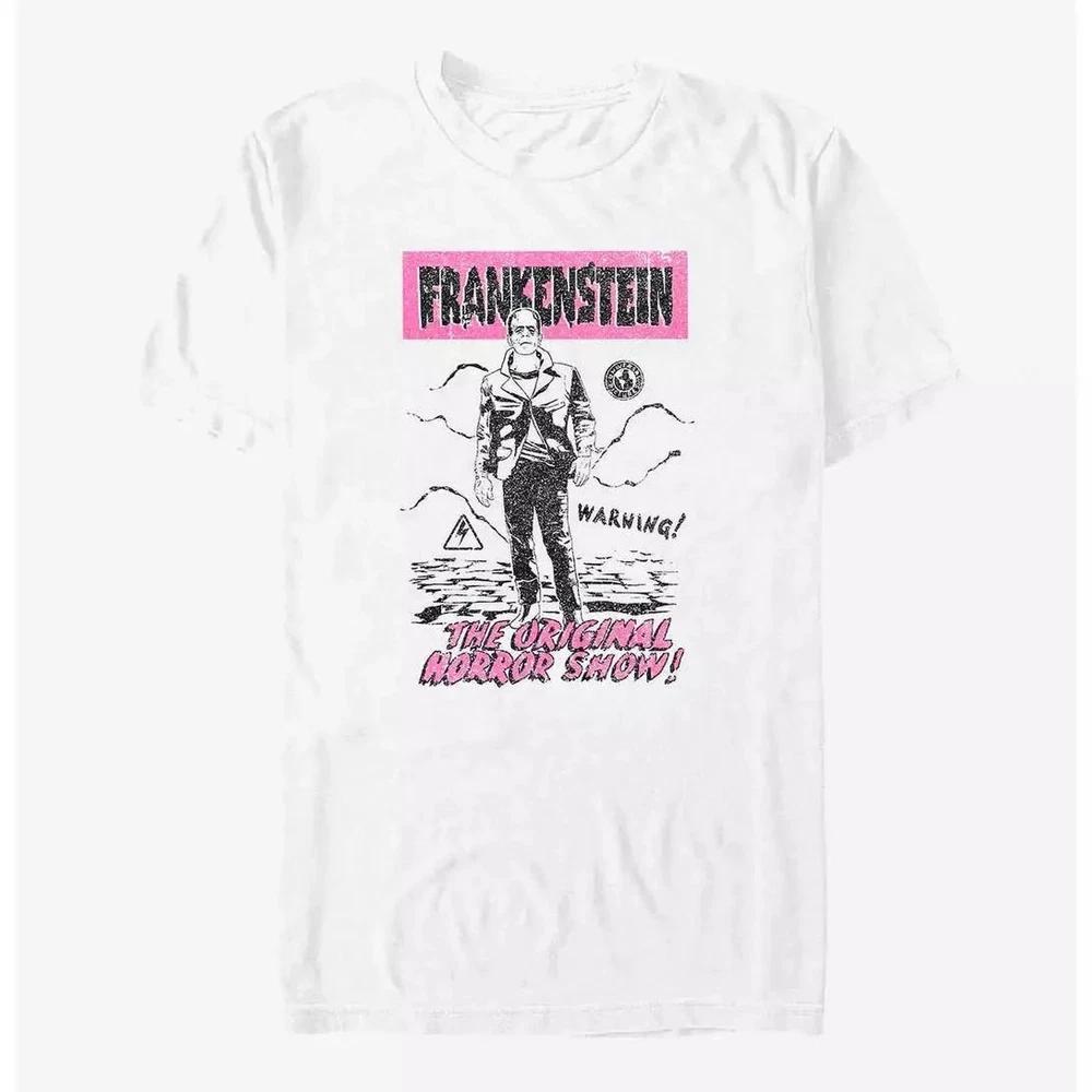 Universal Monsters Frankenstein Original Horror Show Graphic TShirt NEW XL
