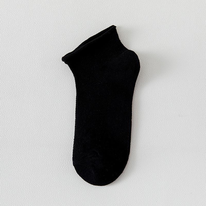 Pregnant Women's Thin Mesh Mid-Calf Socks - Spring/Summer Loose-Fit Cotton Postpartum Confinement Socks