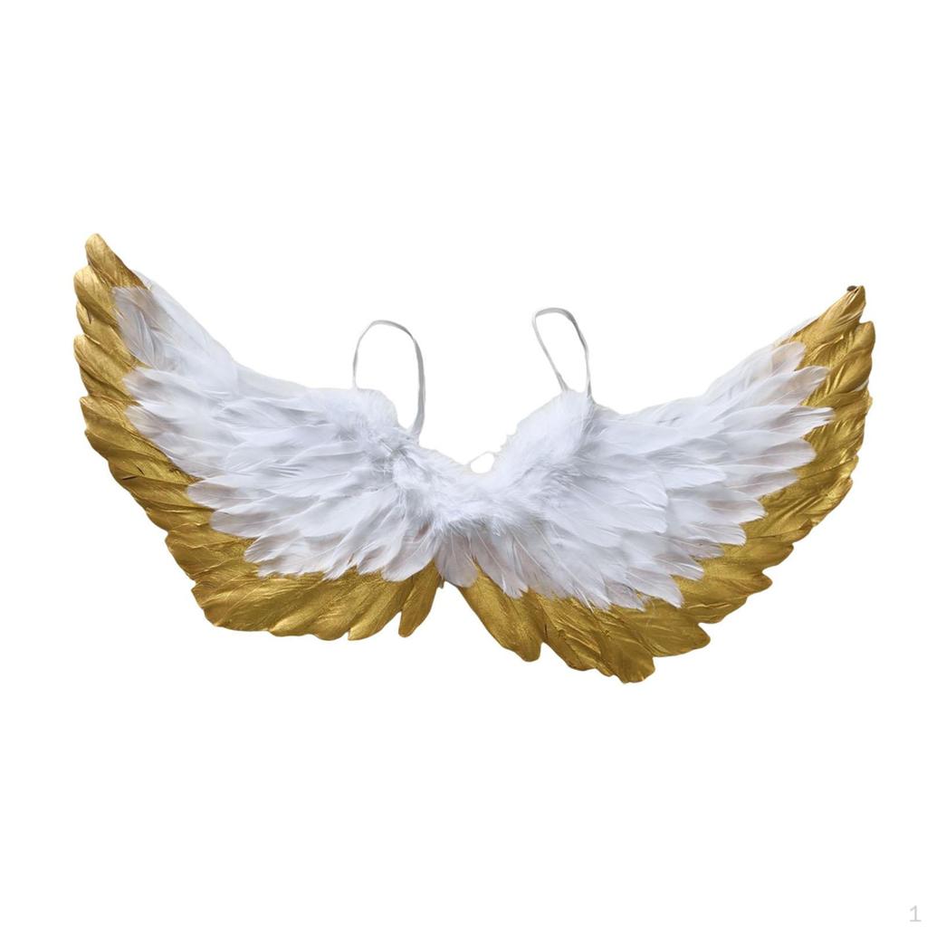 Angel Wing Kids Cosplay 60x35cm Decoration Cute for Boys Girls Lovely Dress up