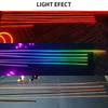 18 in 1 64 Color RGB Symphony Car Ambient Light Interior Acrylic Guide LED Strip Light Decoration Atmosphere Lamp by APP Control