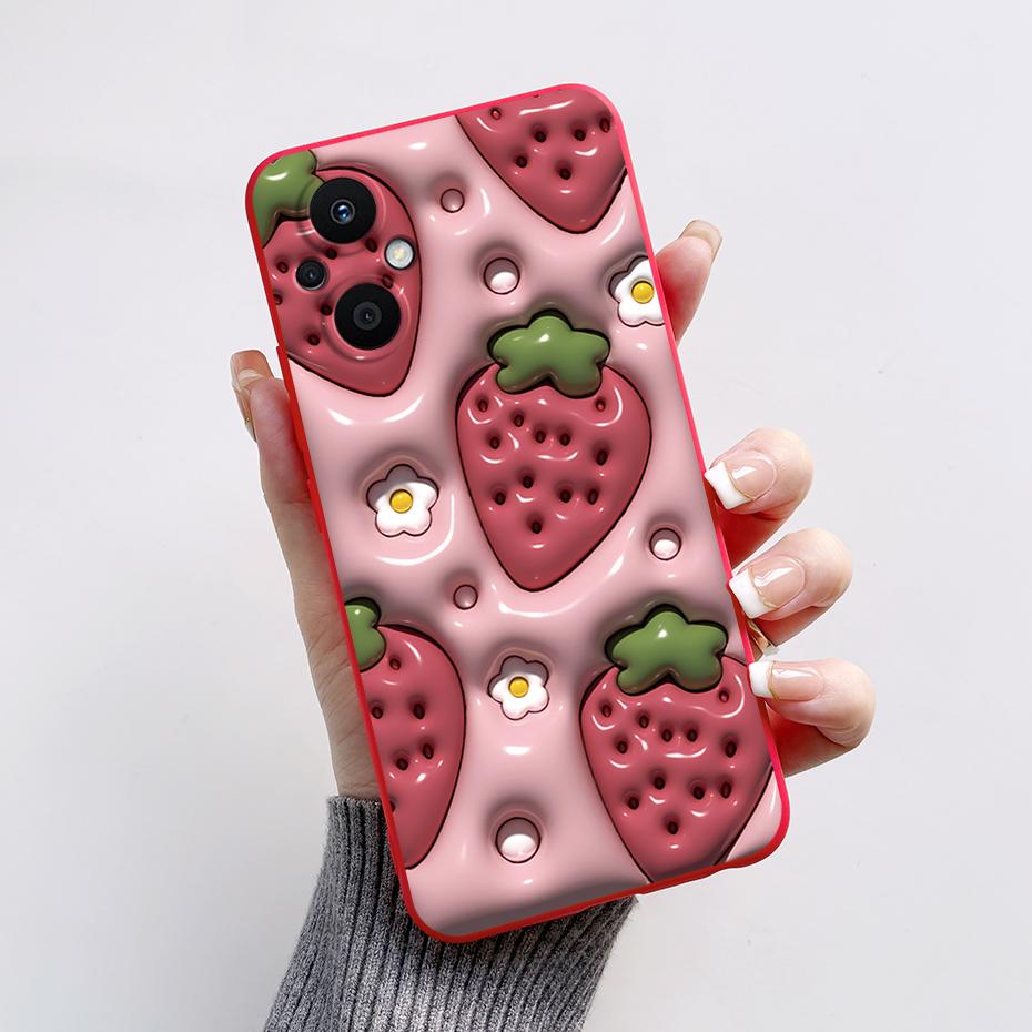 For Oppo Reno7 Z 5G Case Reno 7 8 Lite Bear Cartoon Frog Soft Silicone Phone Case For Oppo Reno 7Z 8Z Reno7Z 5G Back Cover Capa