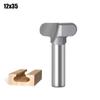 1/2′′ 12mm Shank Chamfer Bits Carving Milling Cutter Durable Wood Router Bits  Furniture