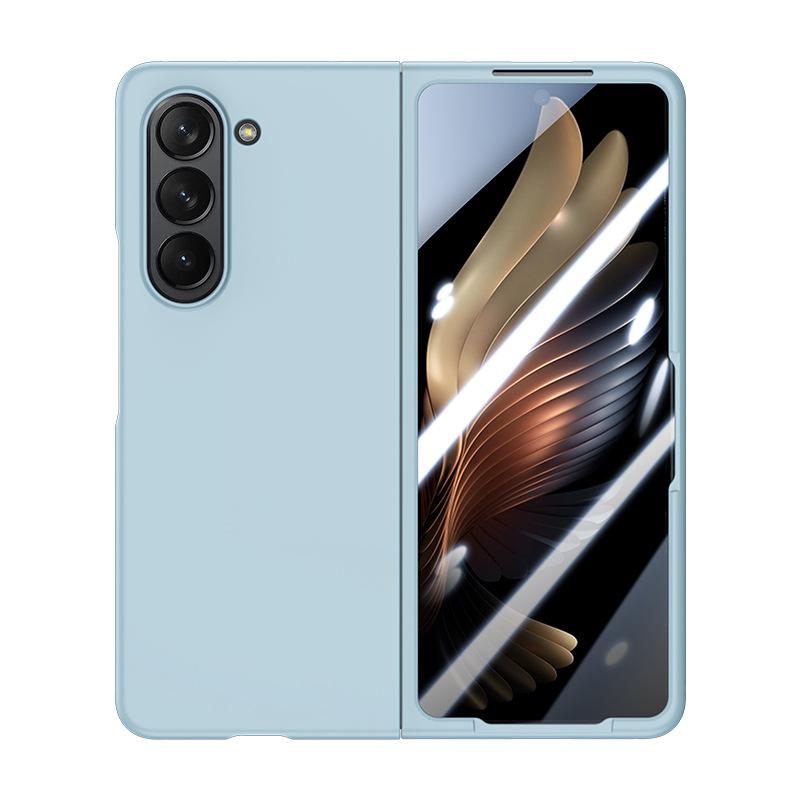 Shell and film integrated application Samsung ZFold7 mobile phone case fold screen matte skin feeling ZFold6 simple W26 protective case