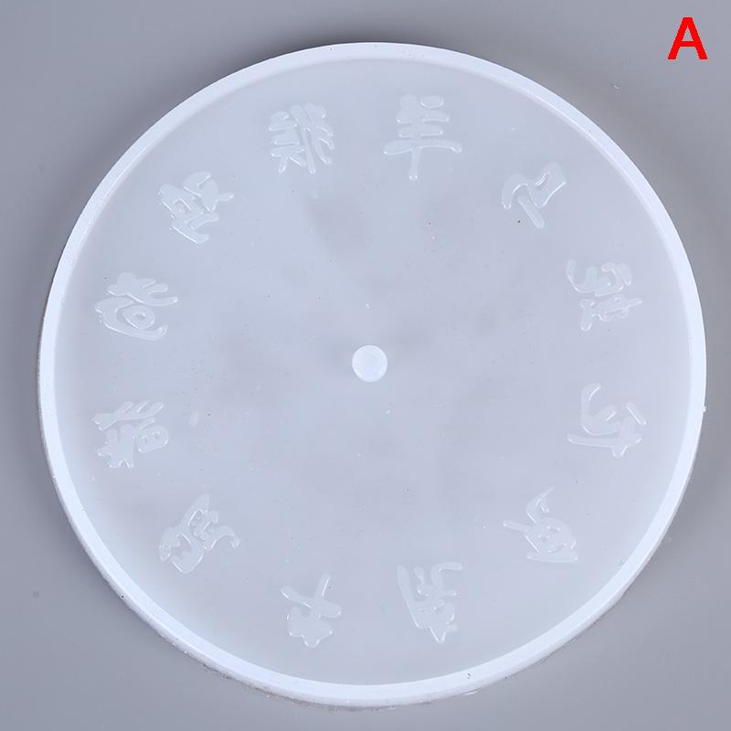 Clock Silicone Expoxy Resin Jewelry Mold Pendant Jewelry Making Diy Craft Tool