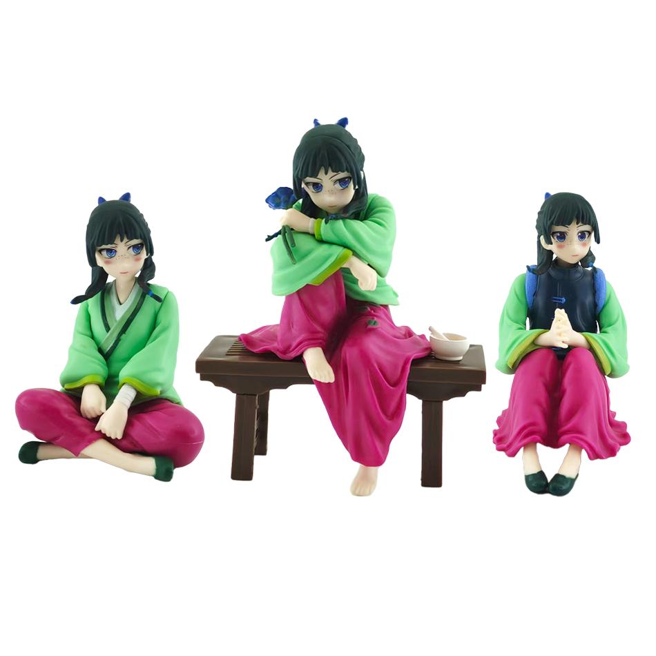 Anime Die Apotheker-Tagebücher Figur Maomi Actionfigur PVC Modell Kawaii Auto Dekoration Puppe Kinderspielzeug Weihnachtsgeschenke