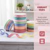 DIY Crafts Plaid Ribbon Assorted Colors Gift Wrapping Ribbon Gingham Ribbon  Wedding Decoration