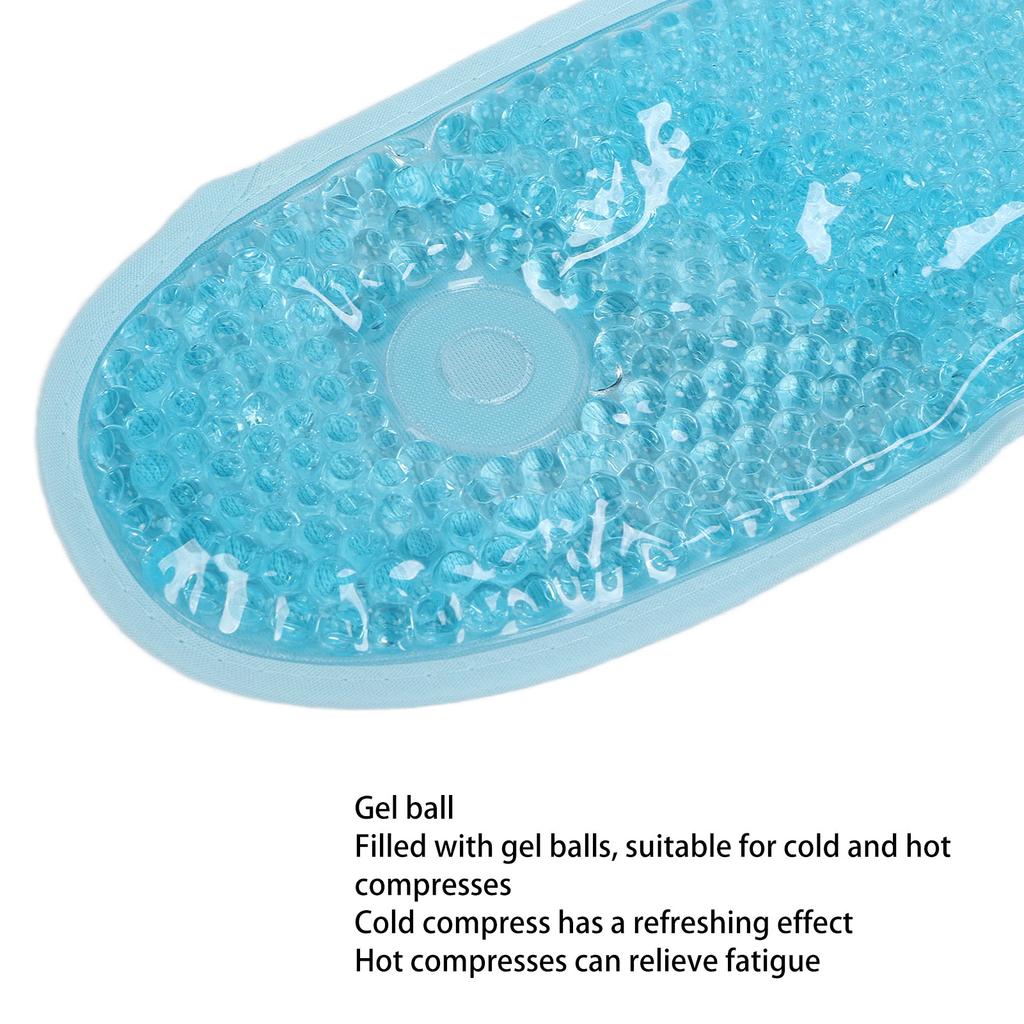 U Shaped Gel Bead Cooling Therapy Neck Wrap Neck Injuries Reusable Relief Cold Pack