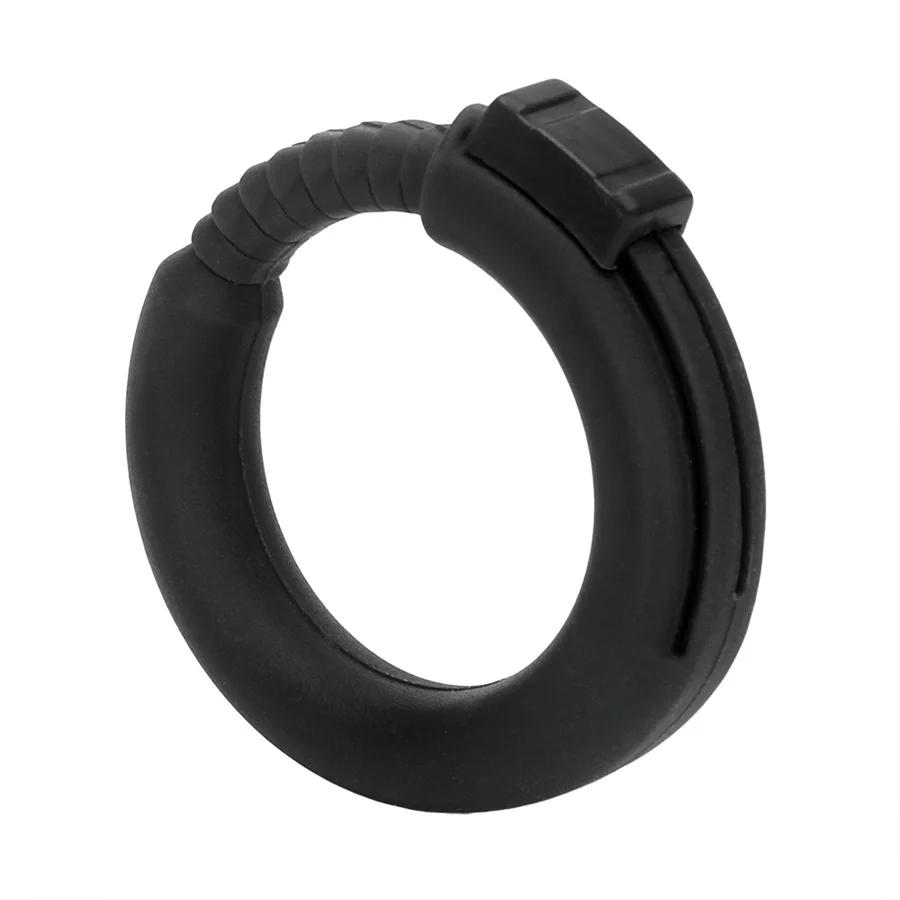 22-32mm Silicone Adjustable Cock Ring Delay Ejaculation Penis Rings Foreskin Corrector Lock Semen Cockrings Sex Toys For Men