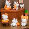 Miniature Bakery Cat Decoration Set of 7 All