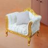 1/12 Dollhouse Furniture Sofa Decoration Pretend Toy Micro Landscape Decor Photo Prop for