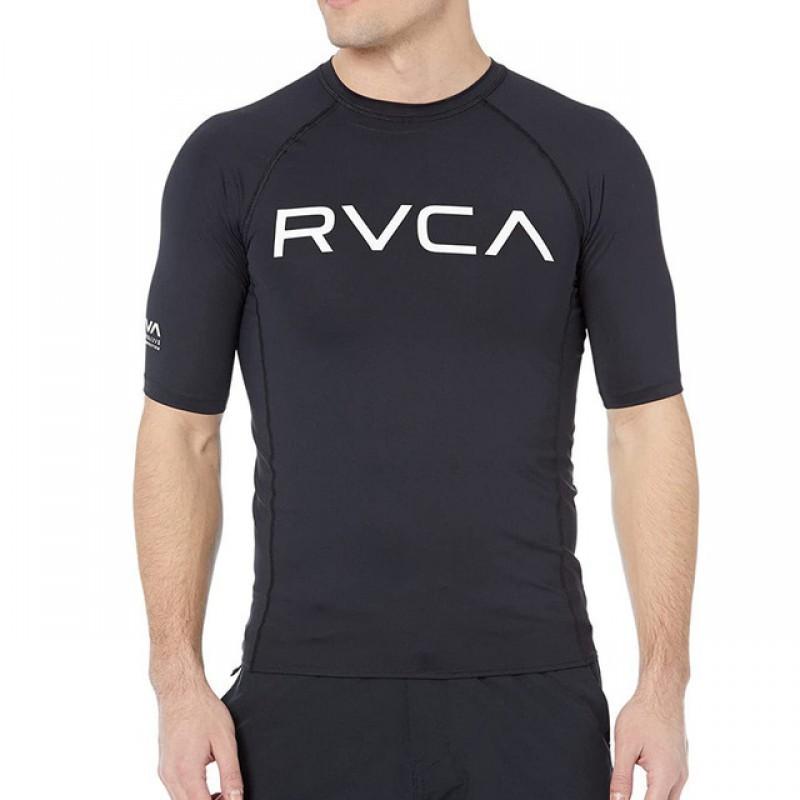 RVCA Muta Uomo Sport Outdoor Protezione Solare Surf Top Nuoto Manica Lunga Manica Corta Asciugatura Rapida Medusa