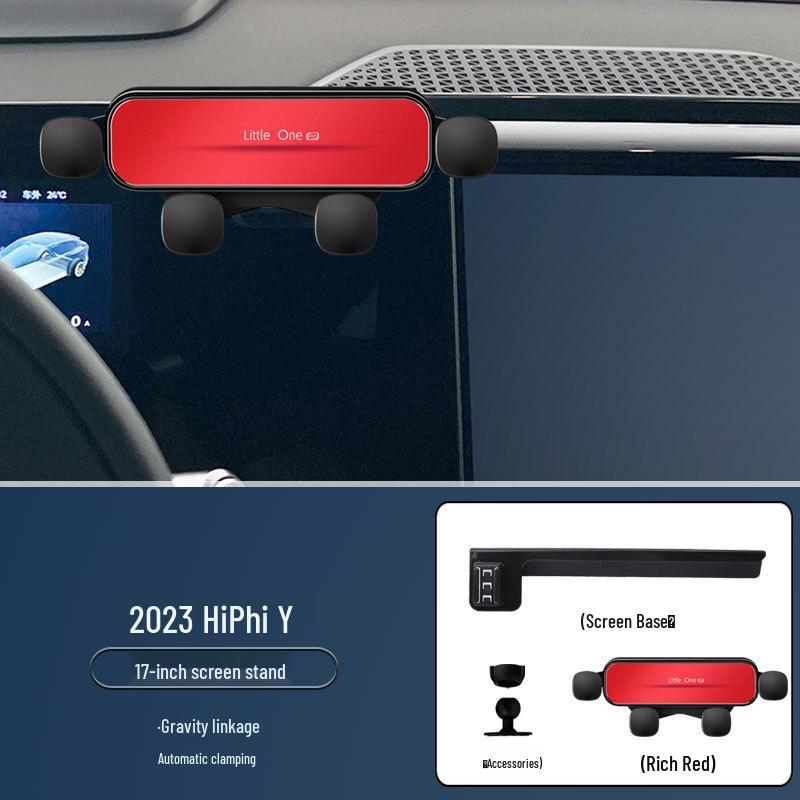 2023 HiPhi Y 17" Autospezifischer Bildschirm Handyhalter für Navigation
