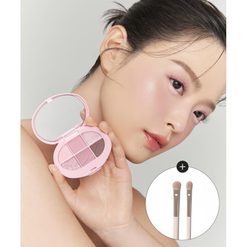 

Eglips [new] Soft Eye Palette 3 Colors + Eyeshadow Brush Included 06 silhouette