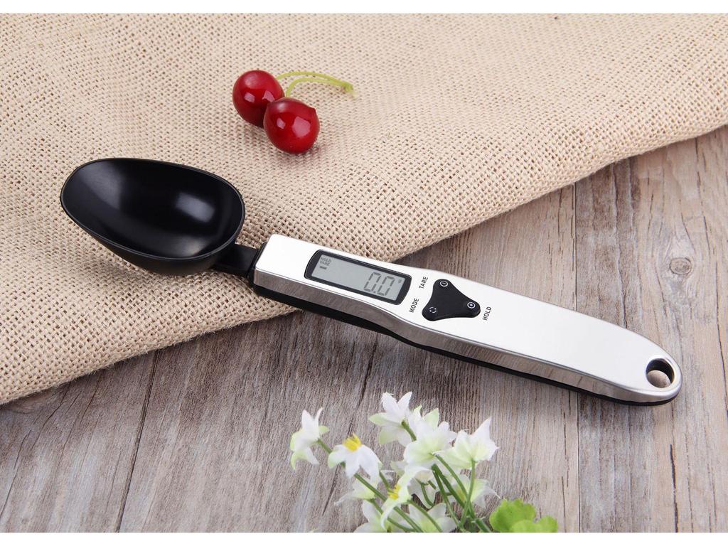 Digital Measuring Spoon Scale - 0.1g Precision Kitchen Food & Gram Weight Scale