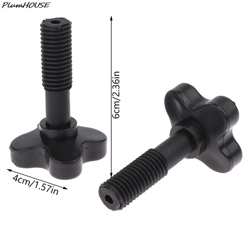 Screws Fix Plastic Screws Reliable And Sturdy Black Plastic Screw Bolts For Your For Garden Swing Chair Canopy