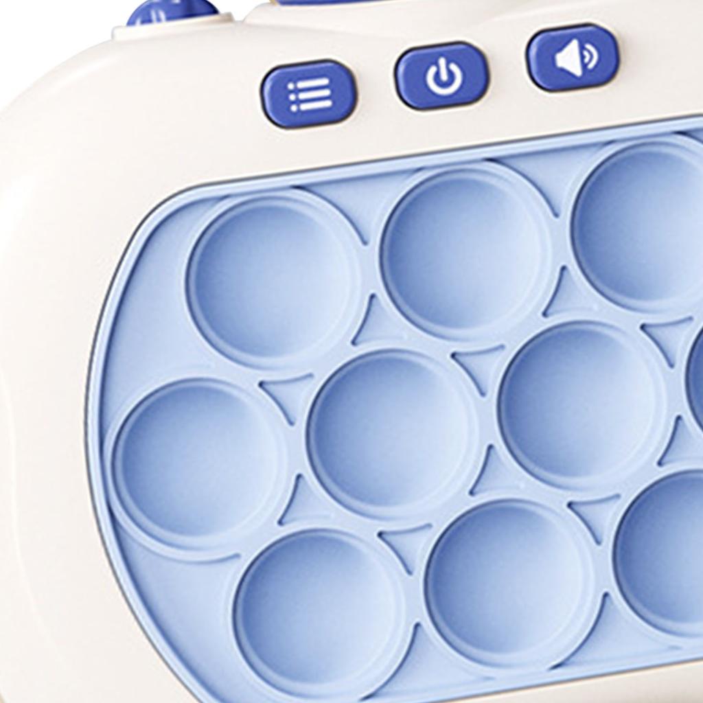Handheld Speed Pushing Game Light Up Early Educational Electronic Push Squeeze Console Toy