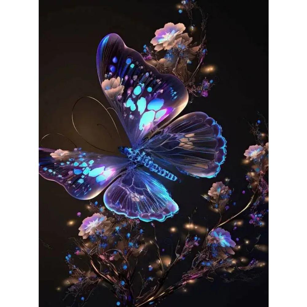 DIY Plná kulatá diamantová malba Křížková výšivka 3D roztomilé kotě zvířecí scéna Malá květina domácí dekorativní umění diamantová malba 5d diamantová umělecká malba