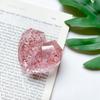 Creative Mobile Phone Airbag Bracket Paste Retractable Epoxy Love Sequins Color Transparent Bracket