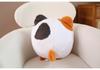 Cuscino Peluche Gatto Cicciotto Carino - Cuscino a Forma di Raviolo Tricolore e Ornamento da Comodino, Regalo di Compleanno Perfetto