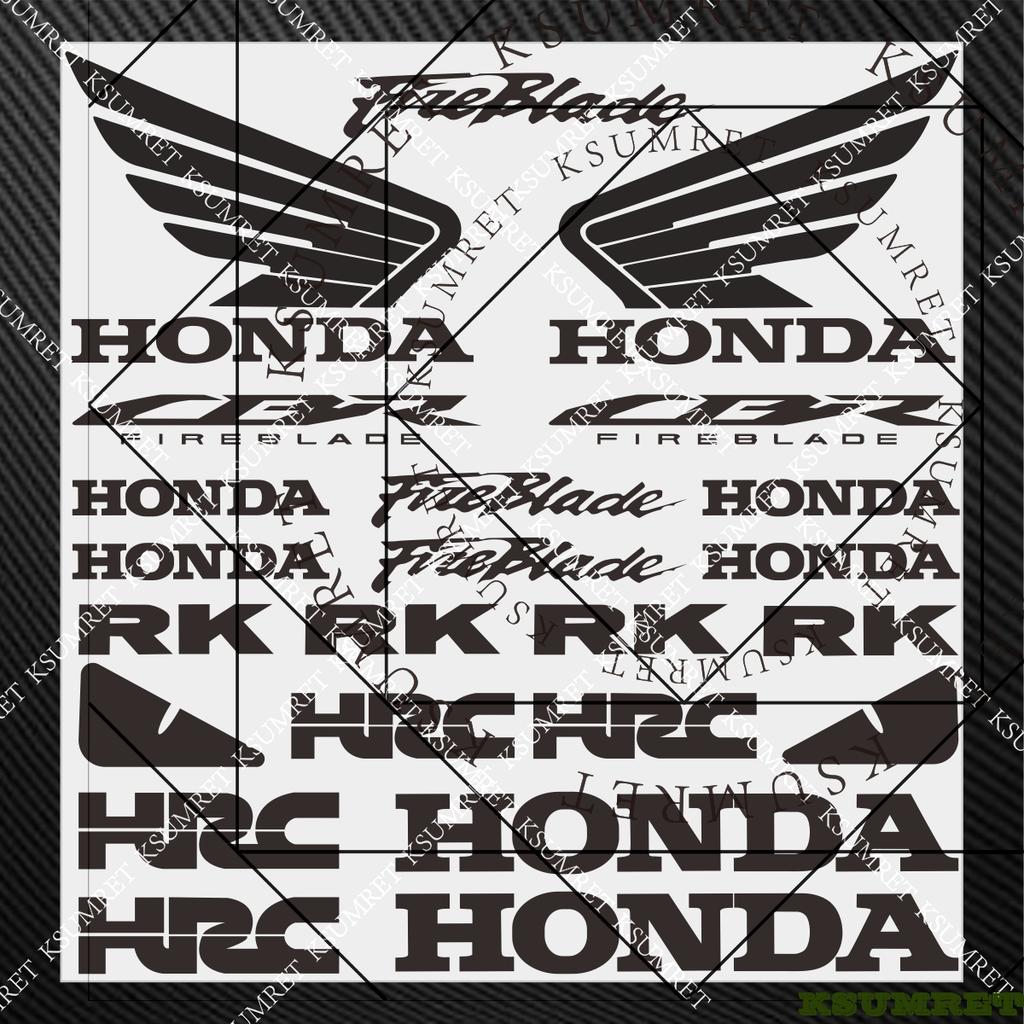 sdsh3 For Honda Fireblade Stickers Motorcycle Sticker Decal Helmet Logo Decals