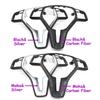 25MM Interior Car Steering Wheel Cover Panel Trim For Mercedes Benz A B C E Class W176 W246 W204 X204 W212 W207 W156 W117