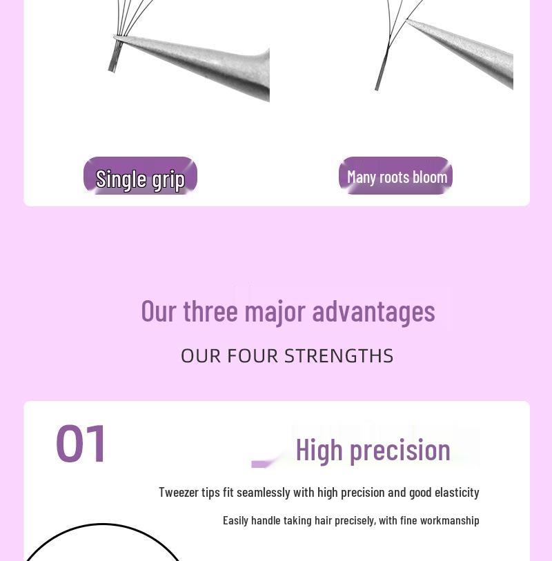 Gold Feather Grafting & Curling Eyelash Tweezers: Ukrainian & Chinese Styles for High-Density Lashes